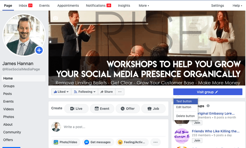 Easily Connect Google Calendar to A Facebook Page by James Hannan